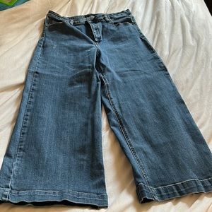 Risen wide leg jeans Sz 32/15